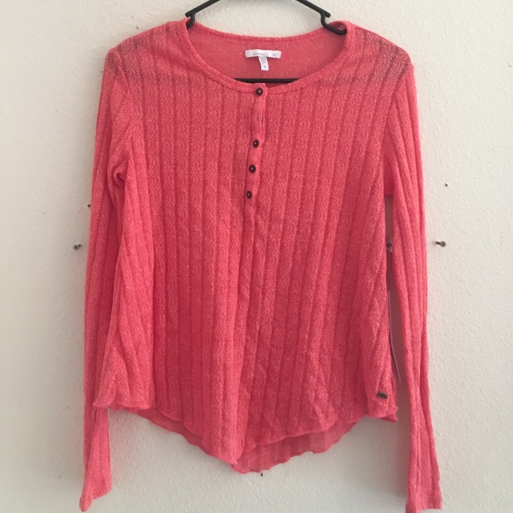 Pink thin long sleeve